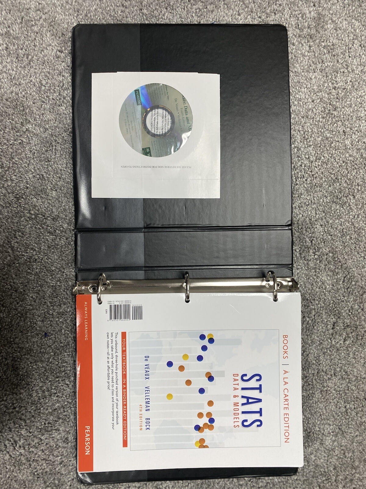 Stats : Data and Models, Books a la Carte Edition Plus NEW MyStatLab with…