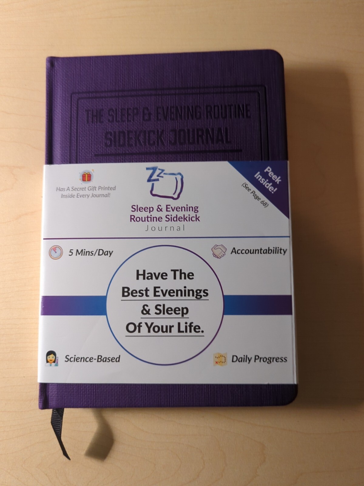 HABIT NEST The Evening Routine & Sleep Sidekick Journal Daily Progress NEW