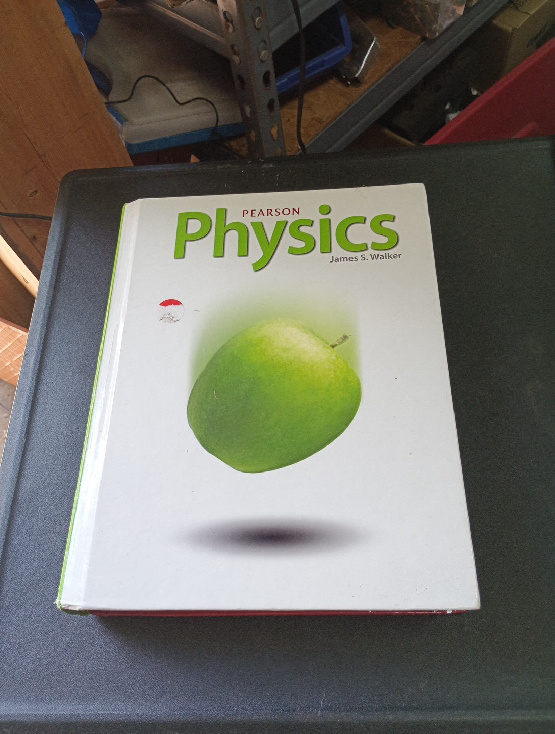 Pearson Physics Textbook by James S. Walker – Hardcover College University