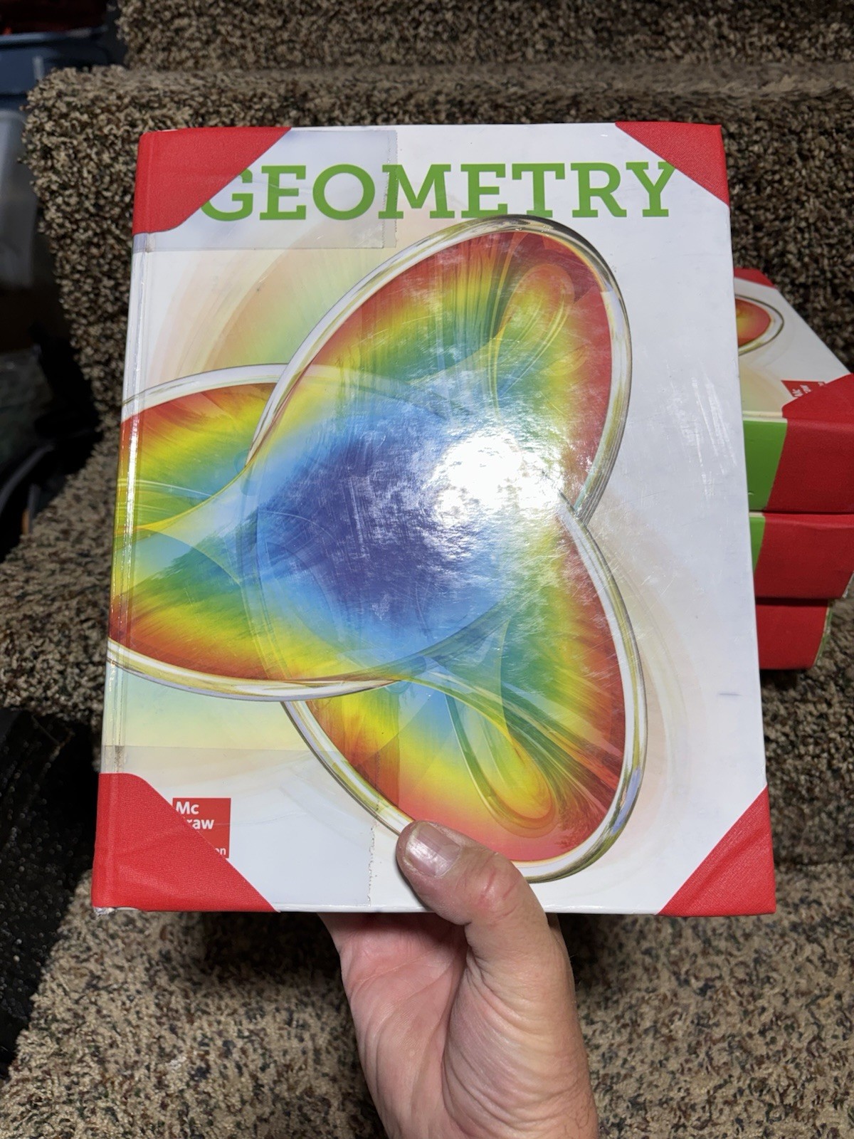 Geometry Textbook McGraw Hill Glencoe Student Edition 2018 ISBN 9780079039941