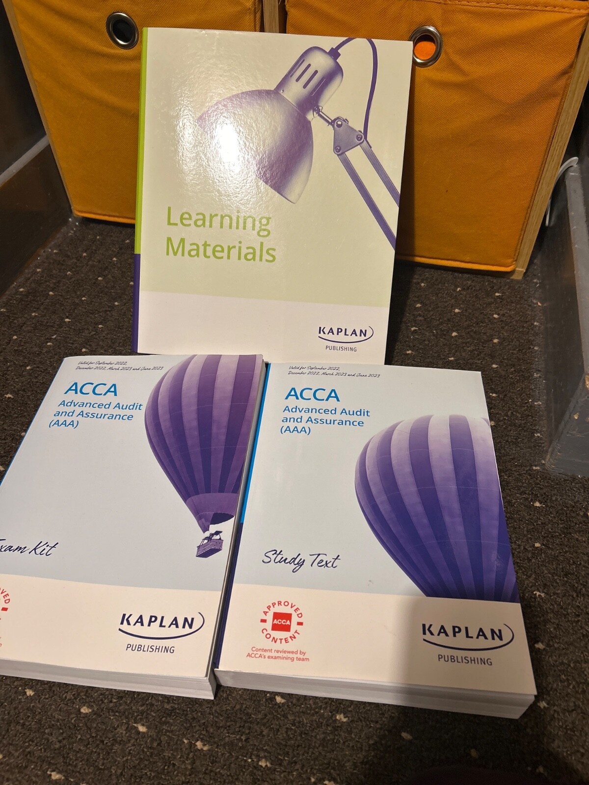 Kaplan ACCA Advanced Audit & Assurance. (AAA) Study guide And Exam Text 2022