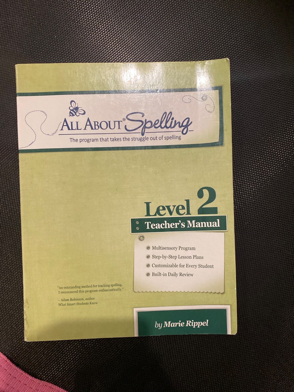 All About Spelling Level 2 Teacher Manual Marie Rippel Homeschool Education EUC