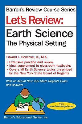 Let’s Review Earth Science: The Physical S- 9781438009117, Denecke Jr, paperback