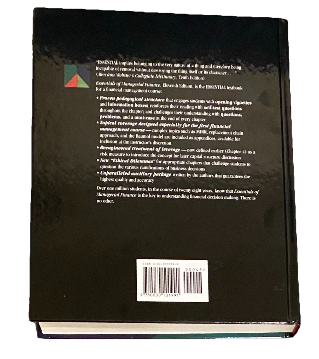 Dryden Press Series in Finance: Essentials of Managerial Finance by J. Fred…
