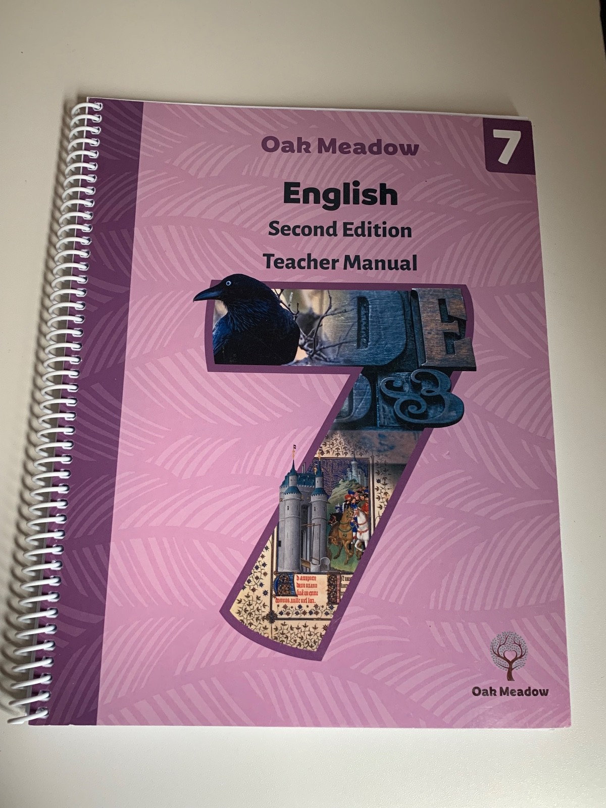 Oak Meadow 7th Grade English Teacher Manual (NEW)