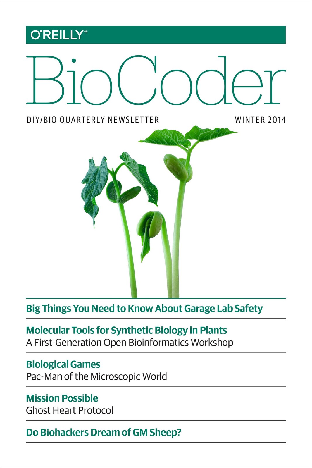 BioCoder #2: Winter 2014 by O’Reilly Media, Inc. [Paperback]
