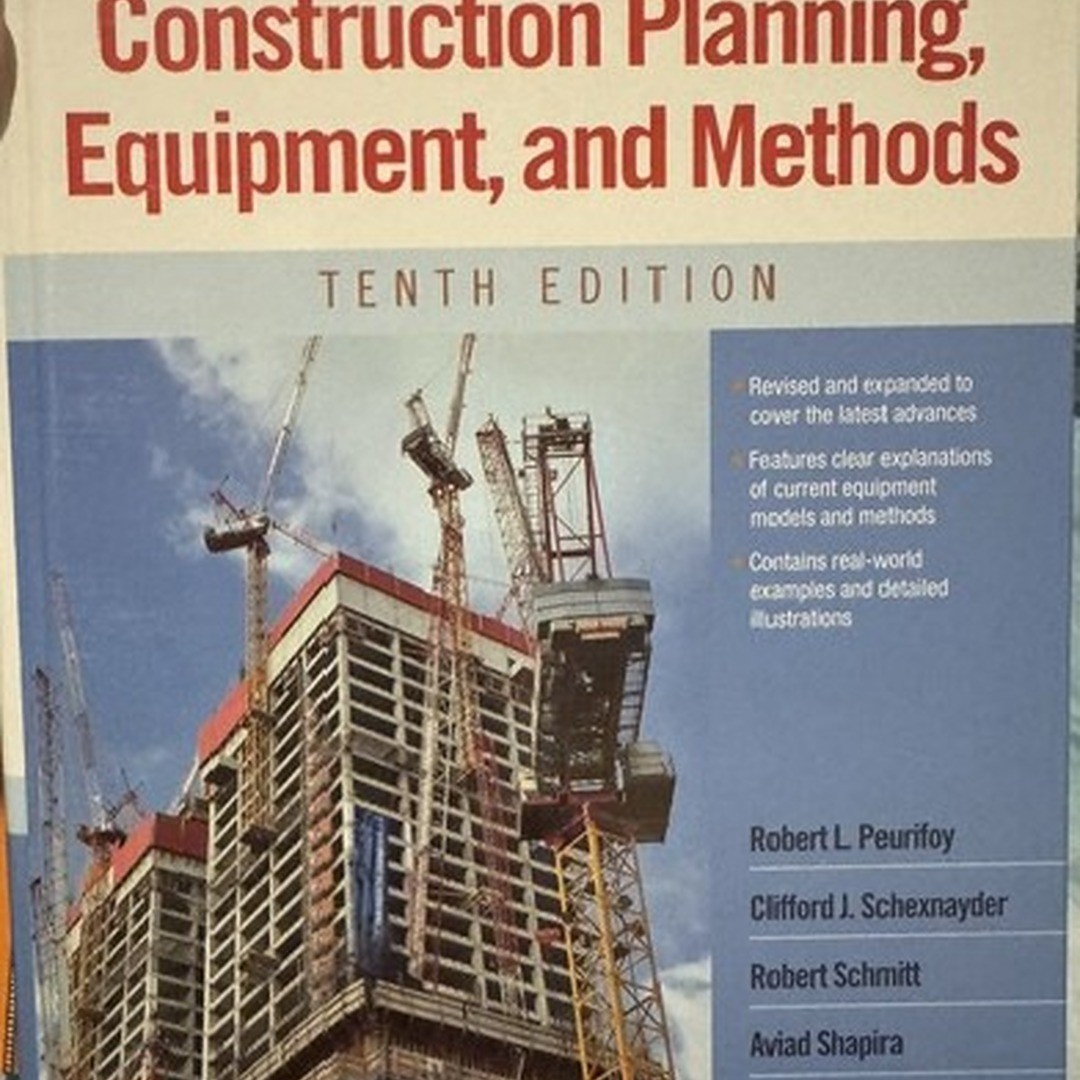 Construction Planning, Equipment, and Methods (10th Edition)