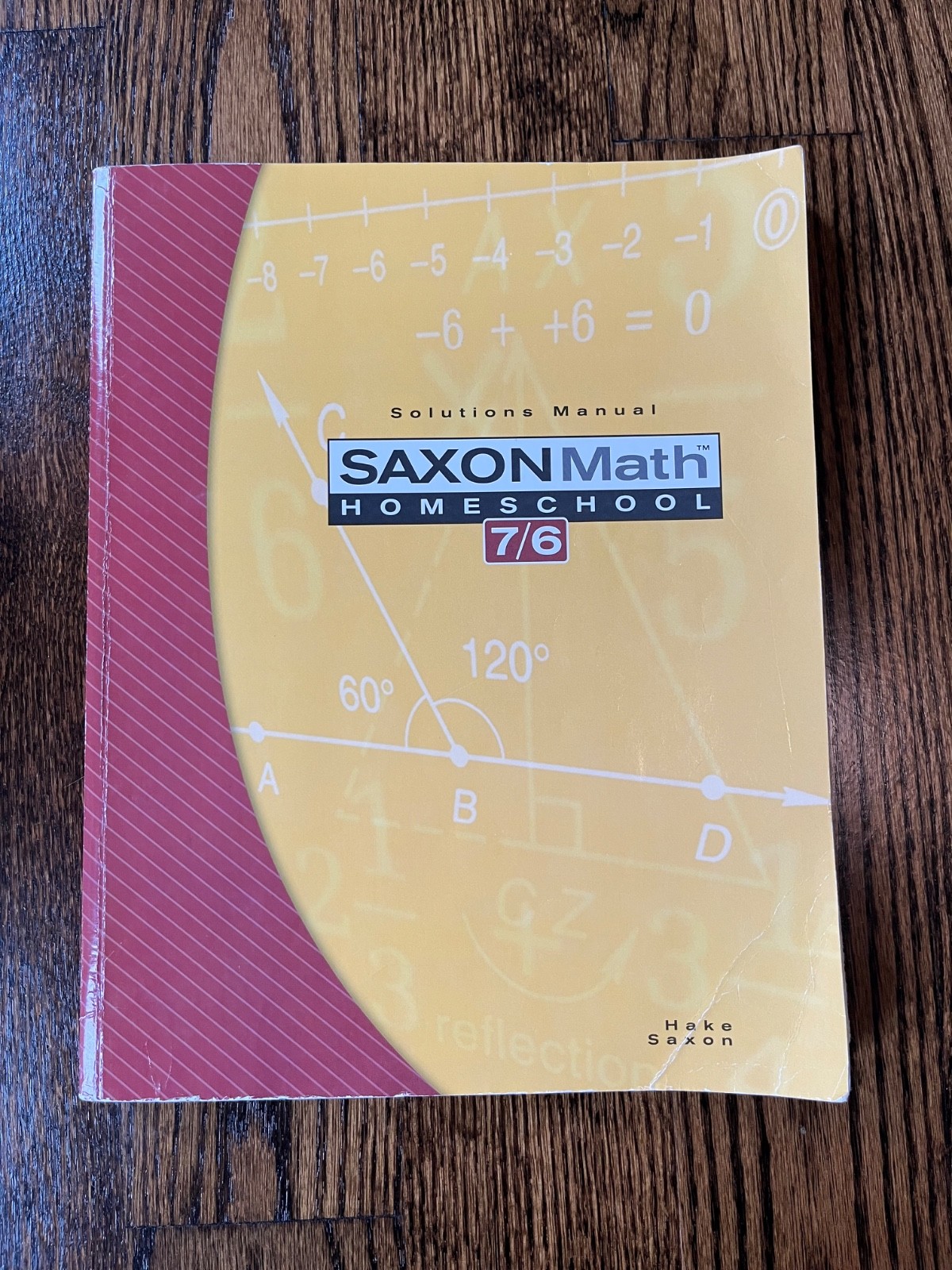 Saxon Math – Homeschool – Solutions Manual – 7/6