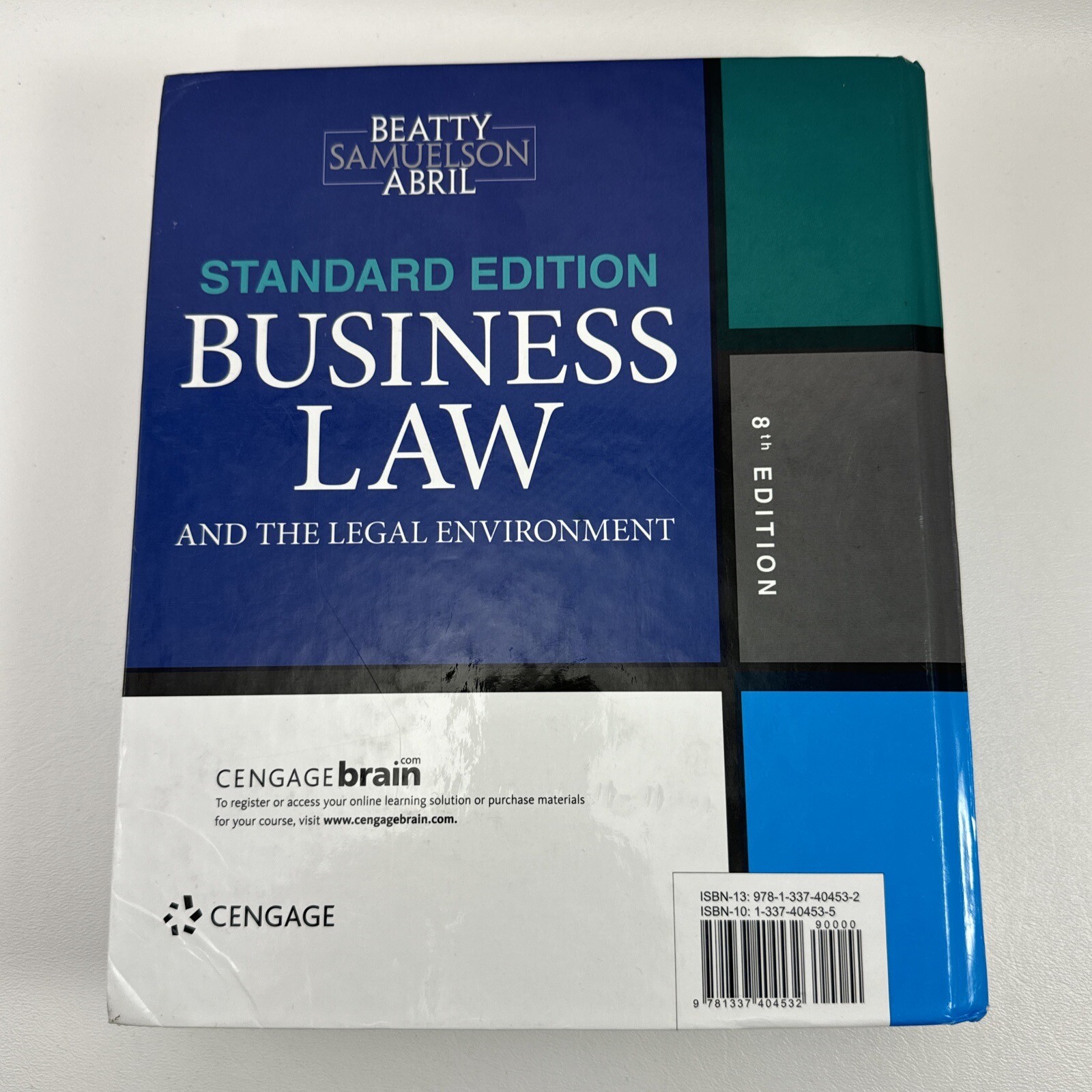 Business Law and the Legal Environment, Standard Edition 8th Edition 8e CENGAGE