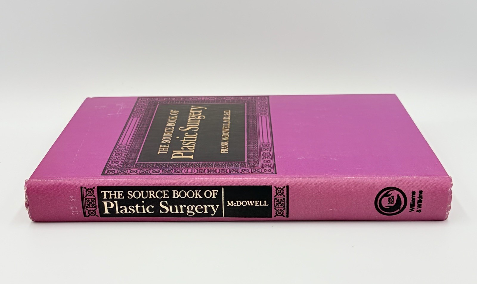 Vintage The Source Book Of Plastic Surgery Frank McDowell 1977 Medical Book HC