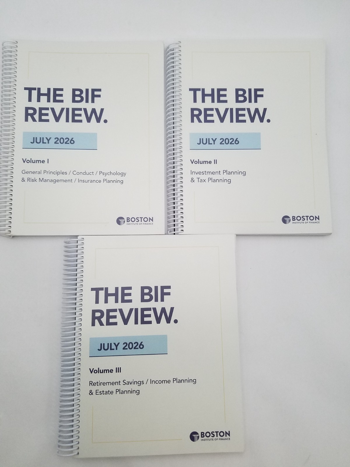 The BIF Review July 2026 (Boston Institute of Finance) Volumes 1,2,&3