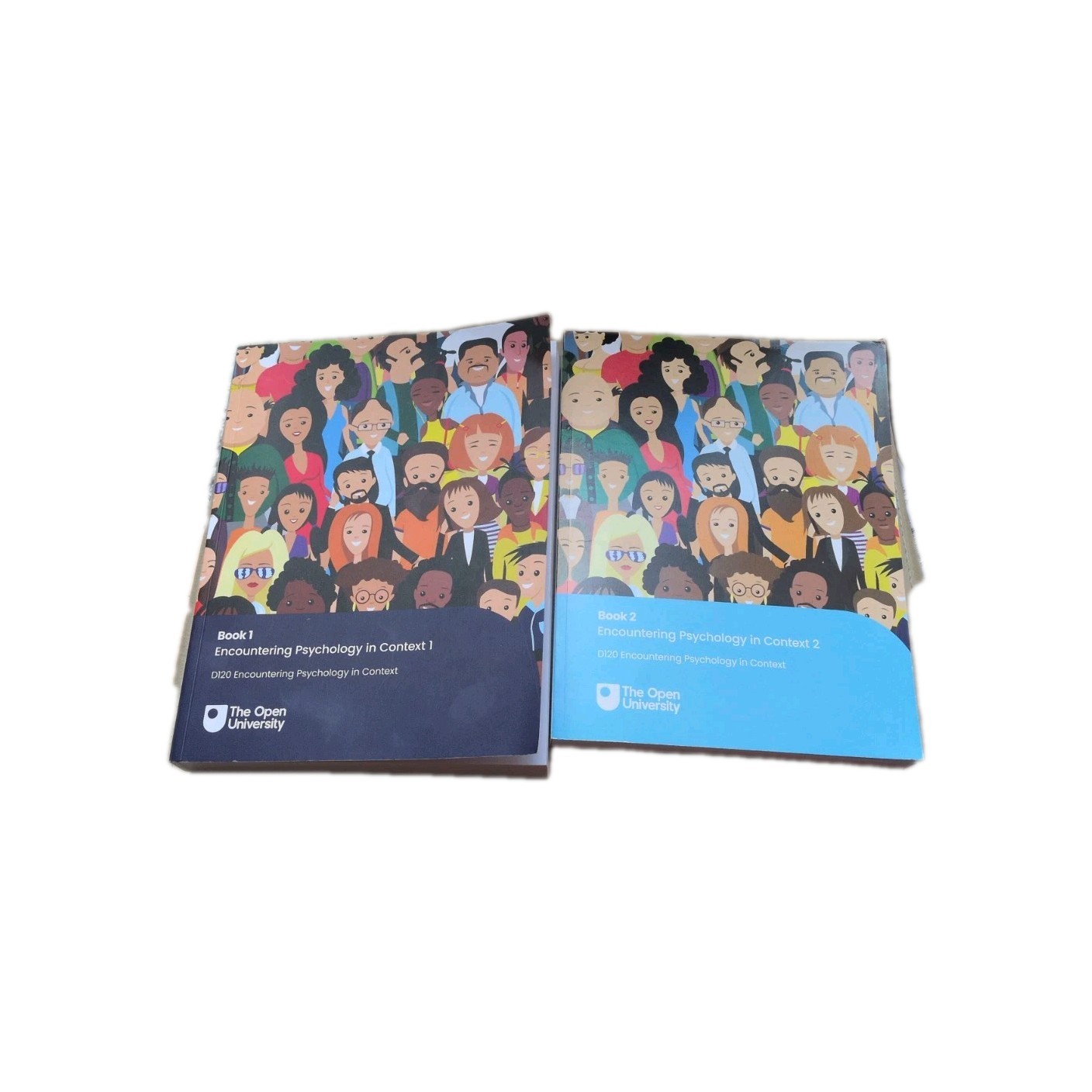 The Open University D120 Encountering Psychology in Context Books 1 & 2
