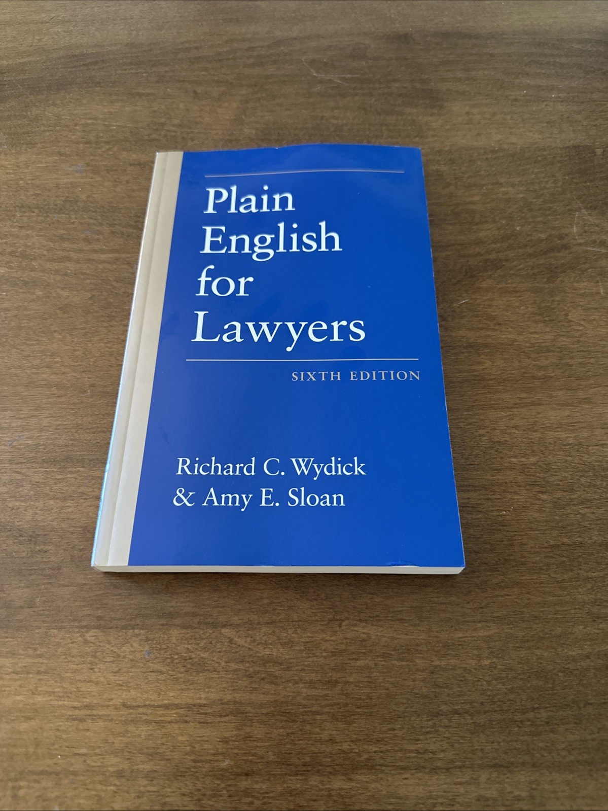 Plain English for Lawyers – Paperback By Richard C. Wydick – VERY GOOD