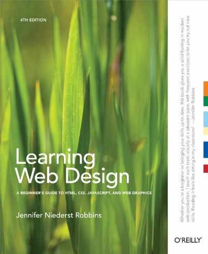 Learning Web Design: A – Paperback, by Robbins Jennifer – Acceptable n