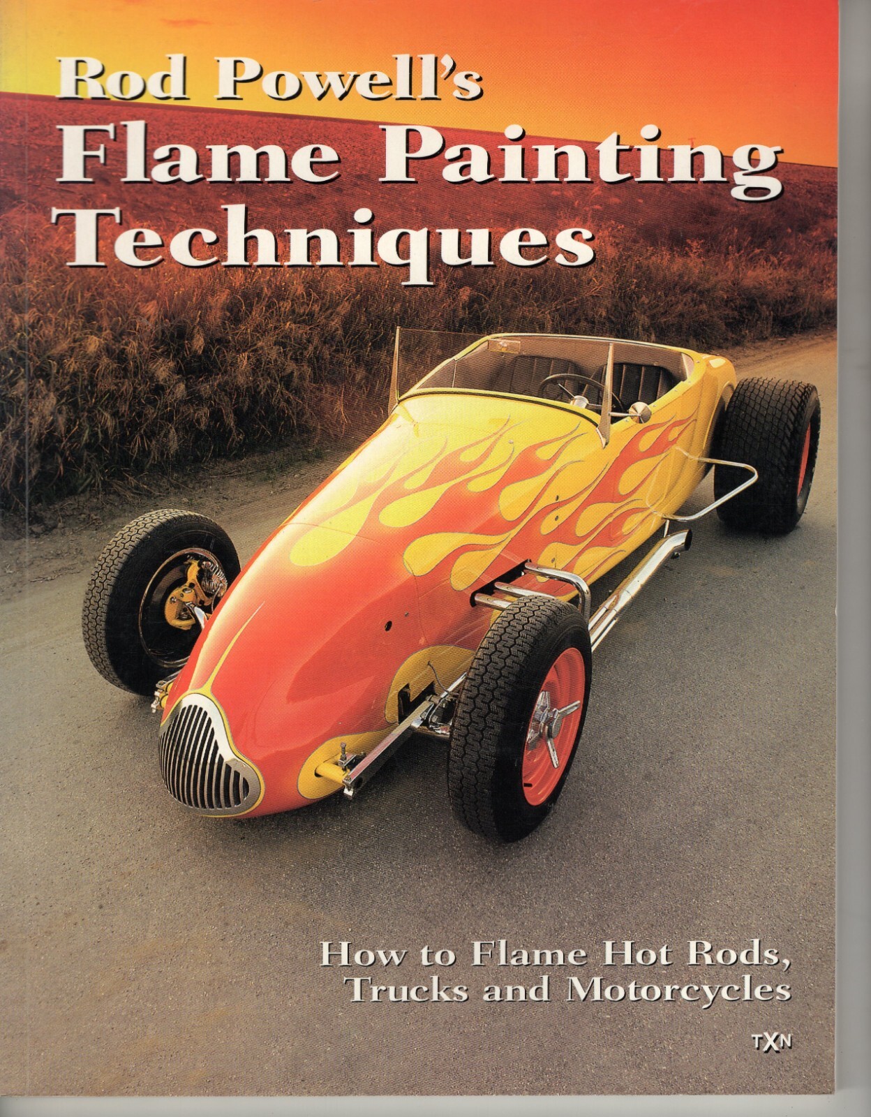 Rod Powell’s Flame Painting Techniques How to Flame Hot Rods Trucks MN474