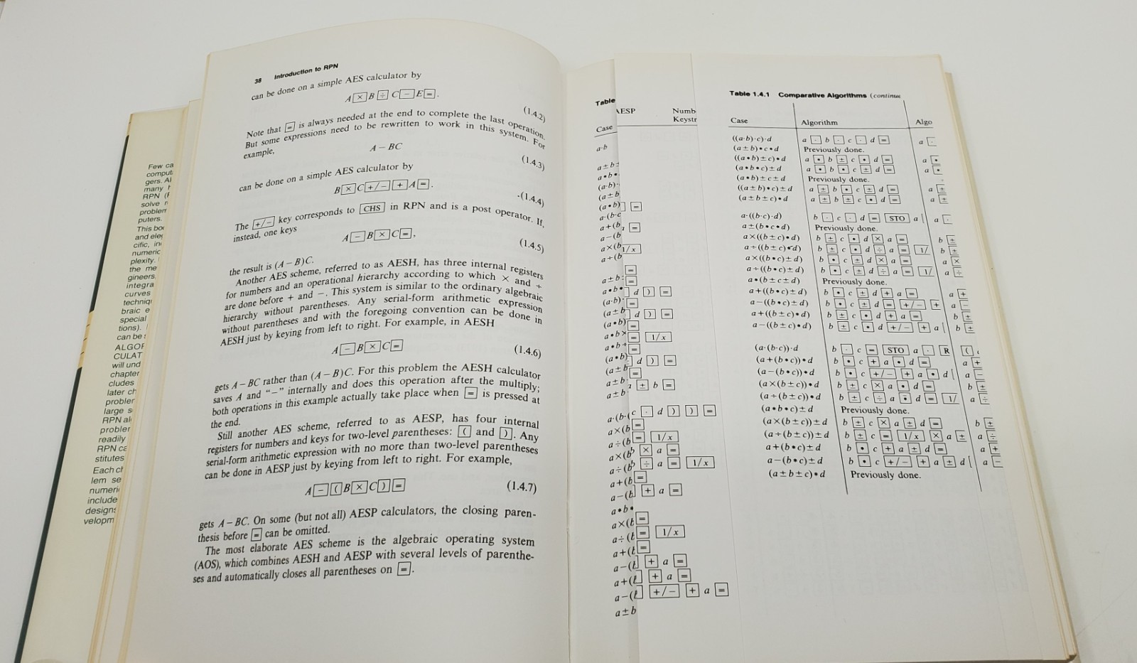 Algorithms for RPN Calculators by John A. Ball 1978 Edition Wiley Interscience