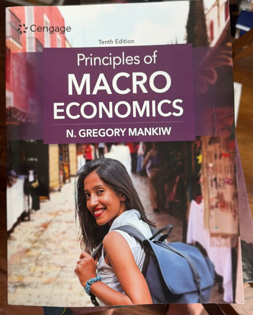 Principles of Macroeconomics – Paperback, by Mankiw, 10th edition-9780357722961