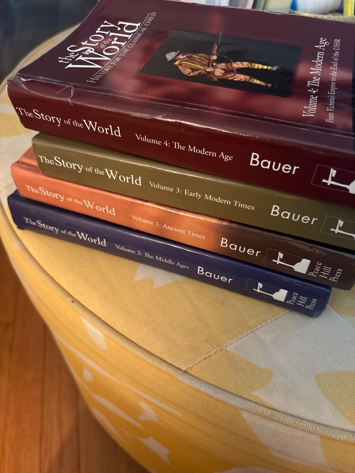 The Story of the World Volumes 1-4 Revised Edition Susan Wise Bauer History Set