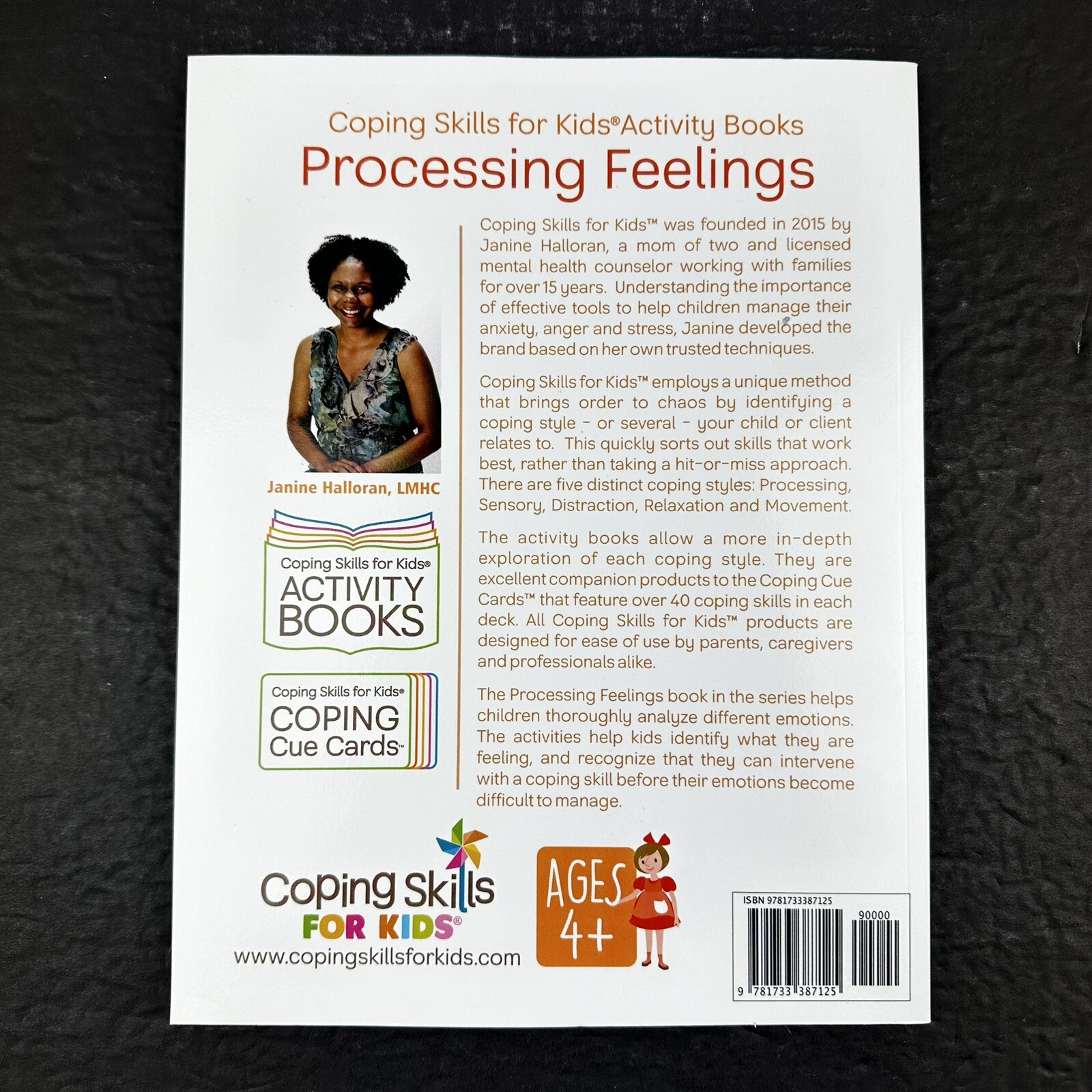 Coping Skills for Kids Activity Books: Processing Feelings