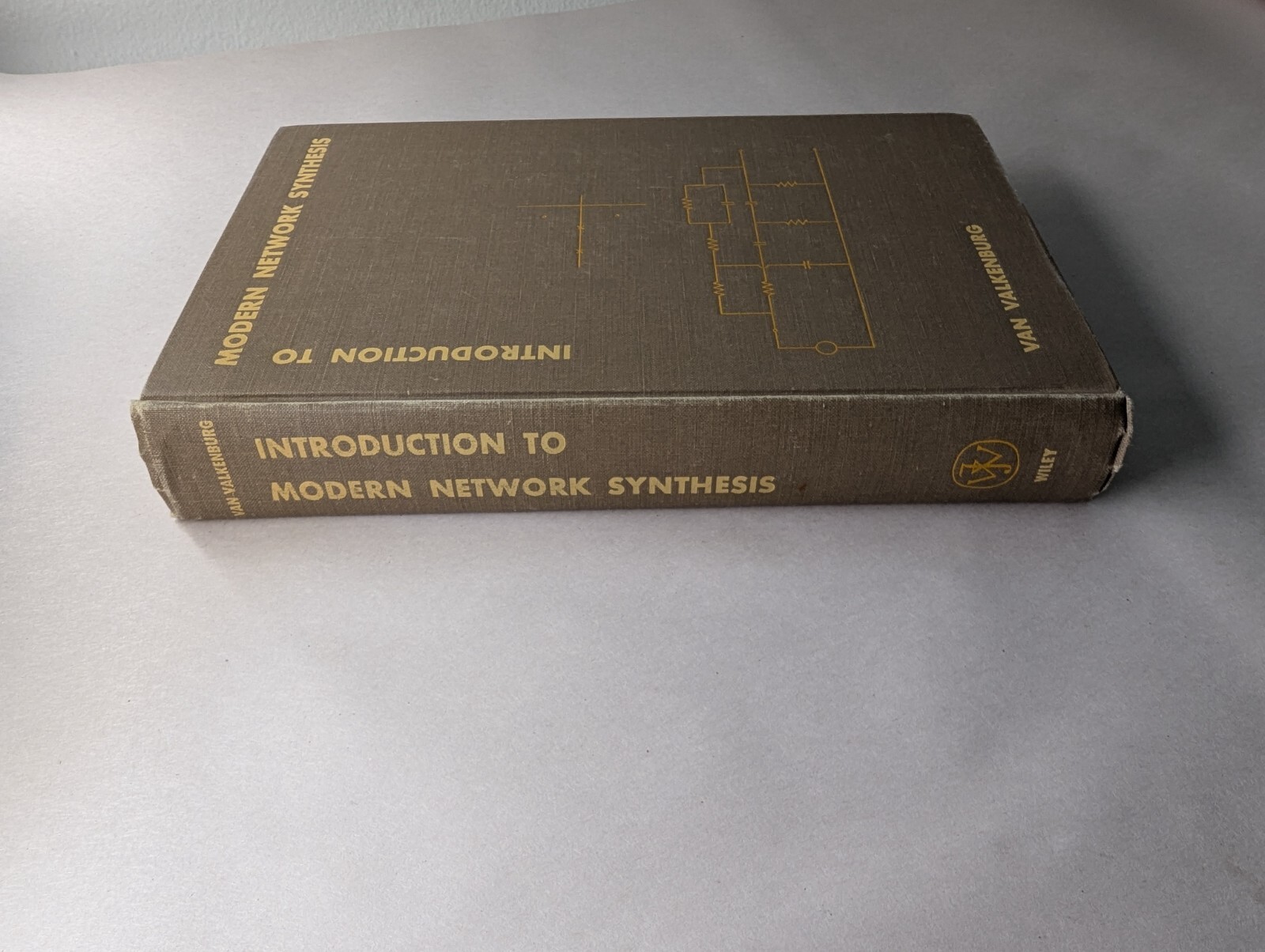 Introduction To Modern Network Synthesis Van Valkenburg 2nd 1962 Acceptable
