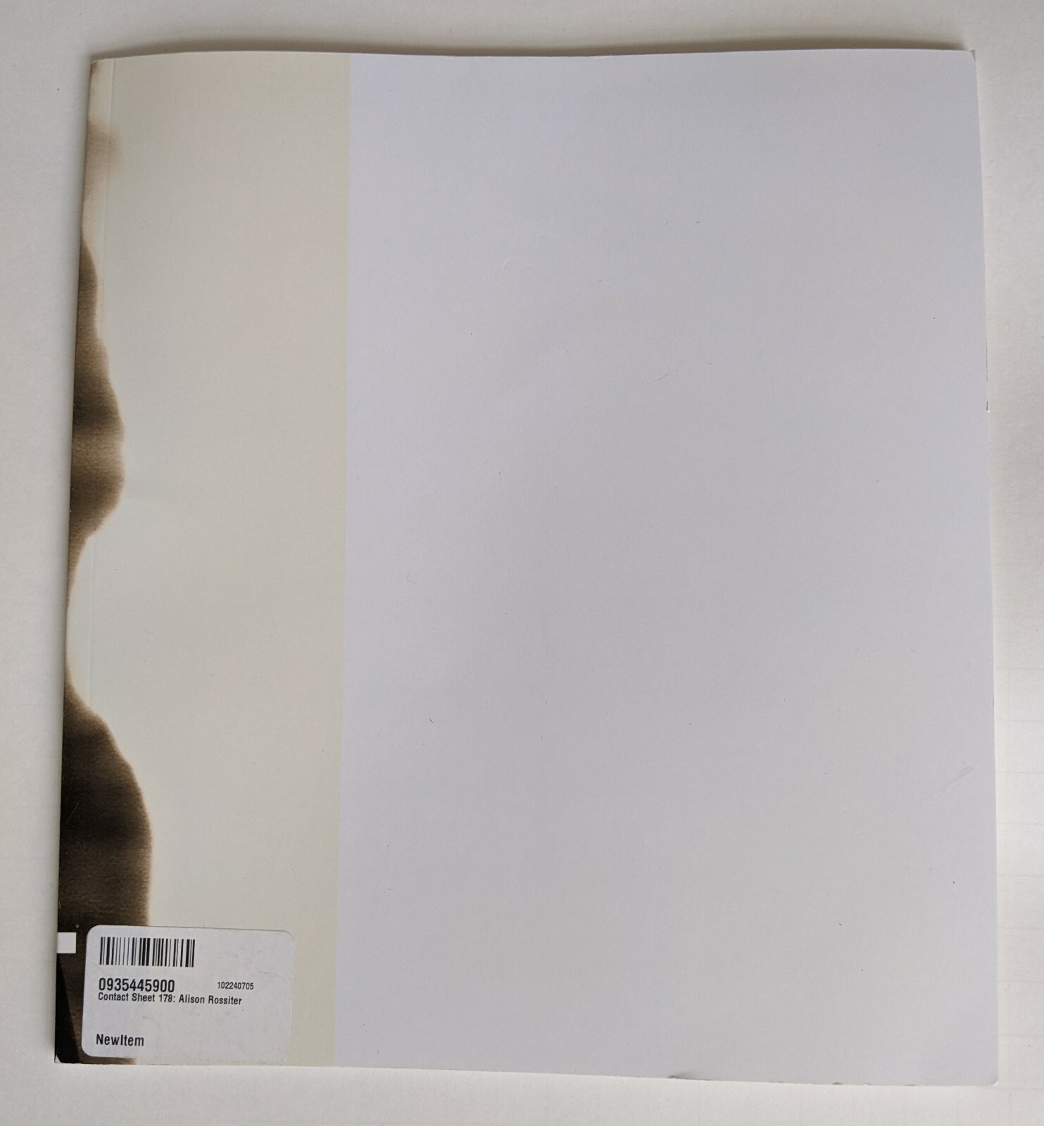 Contact Sheet 178 Alison Rossiter Revive August 18 – October 22, 2014