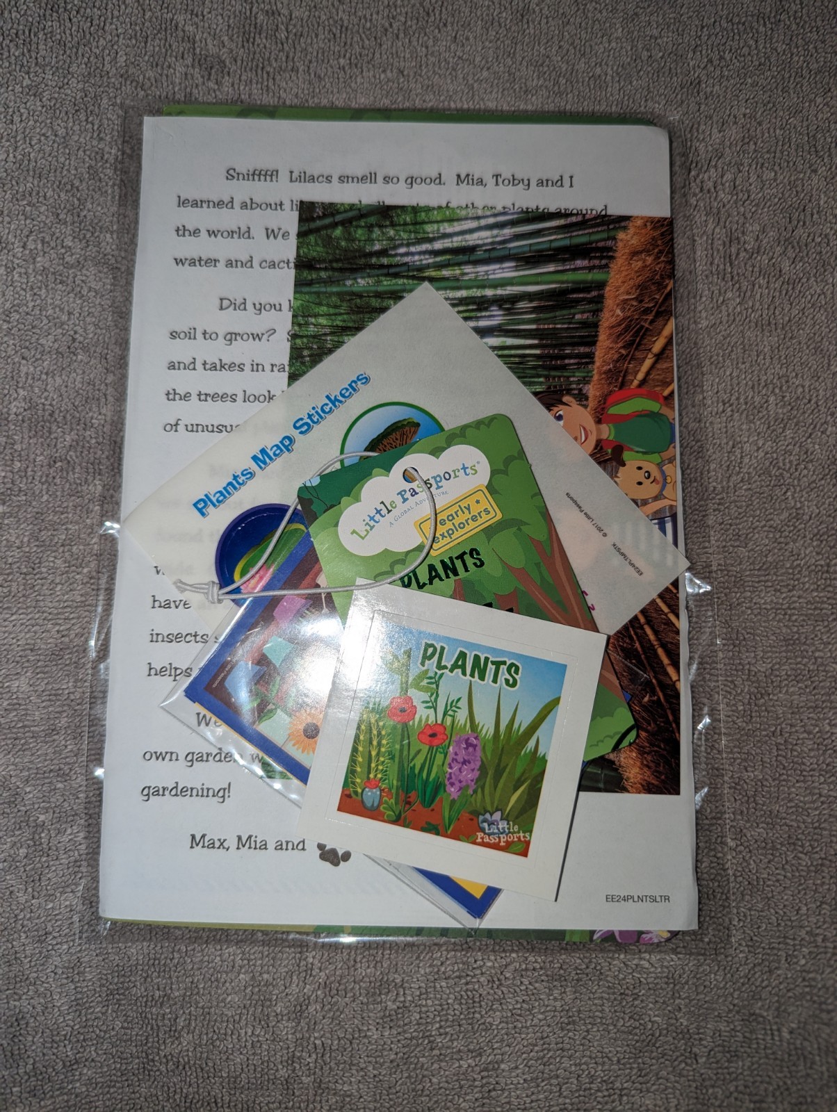 Little Passports Early Explorers A Global Adventure Plants Print Pack 08/2018