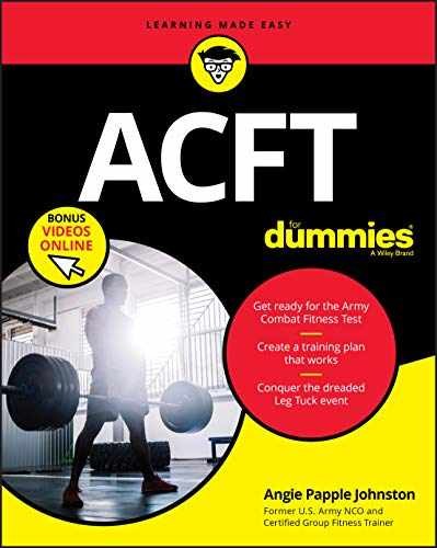 ACFT Army Combat Fitness Test – Paperback, by Papple Johnston Angie – Very Good