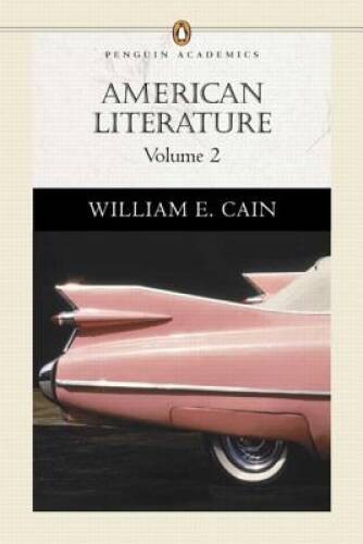 American Literature, Volume II (Penguin Academics Series) – VERY GOOD