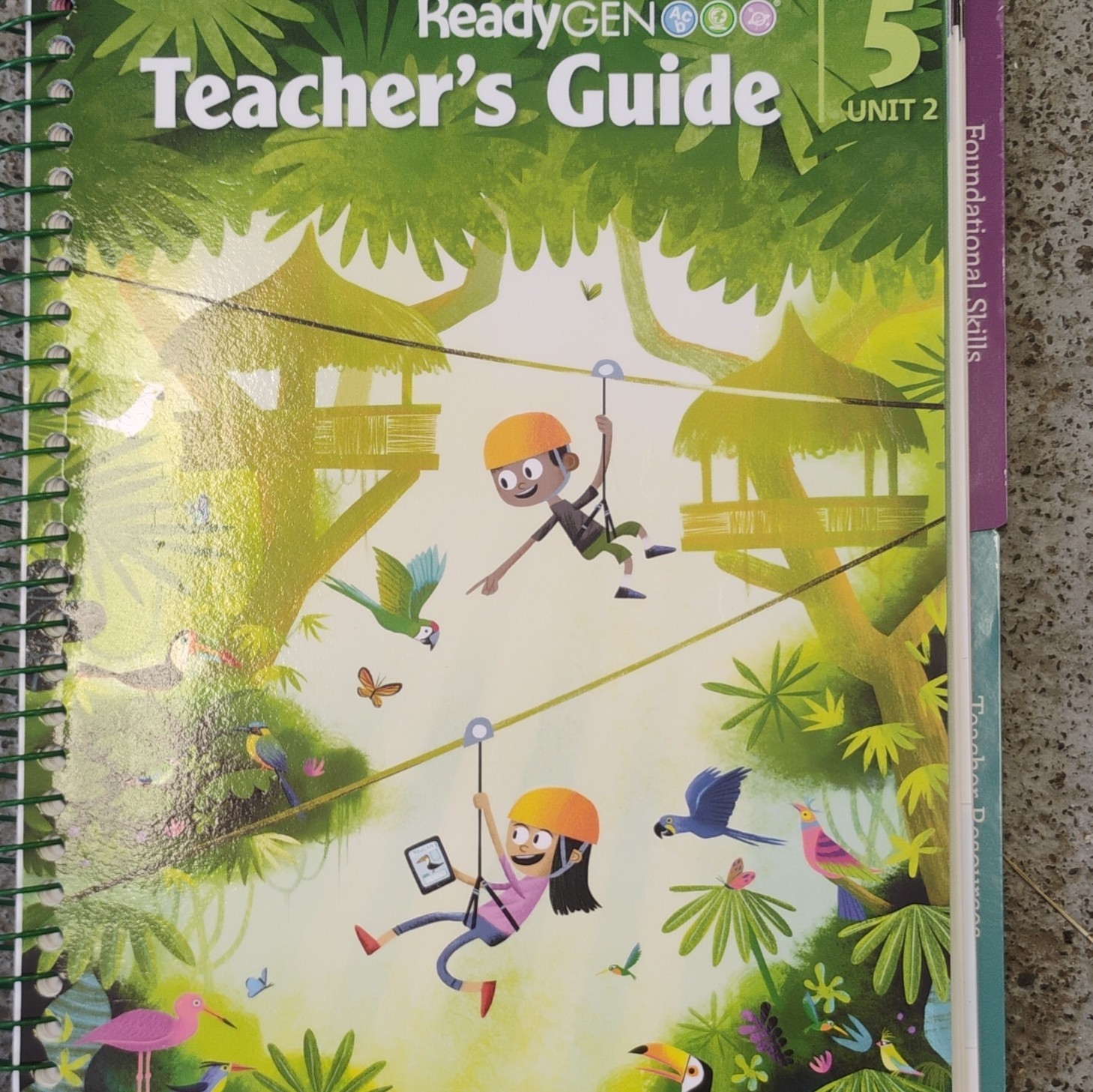 Pearson ReadyGEN Grade 5 Teacher’s Guide Unit 2 Teacher’s Edition Spiral 2016