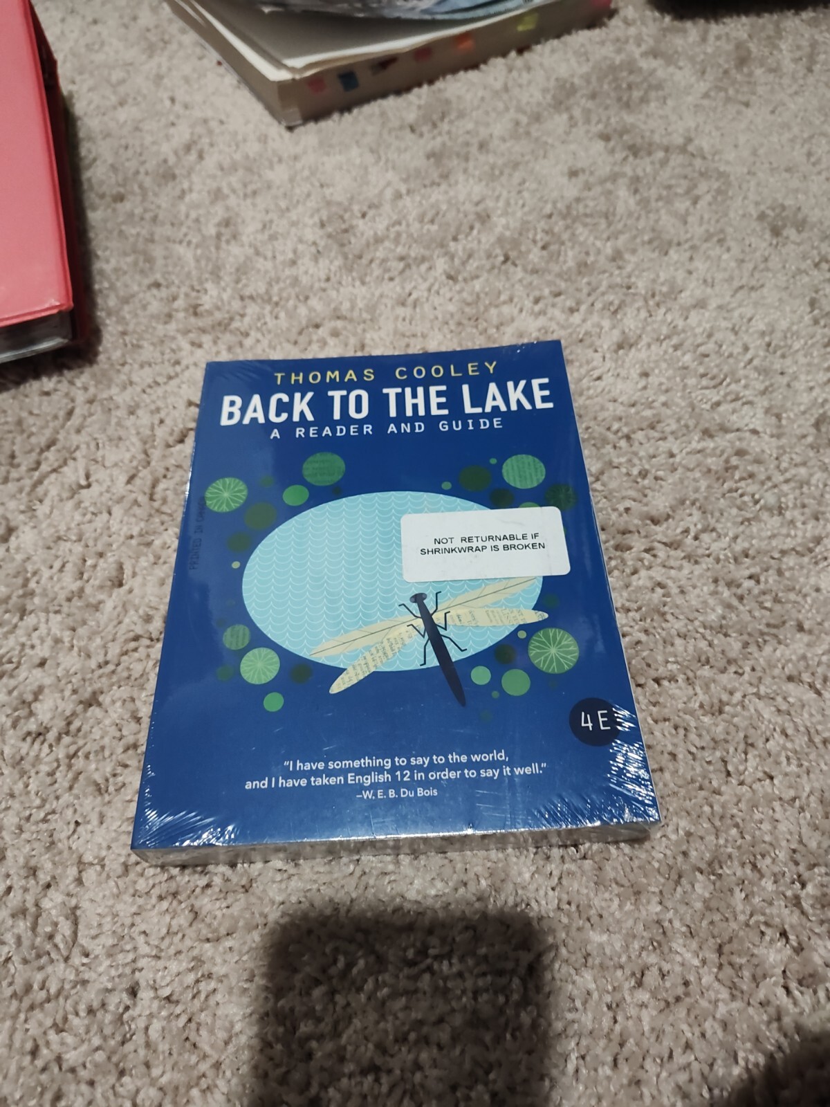 Back to the Lake : A Reader and Guide by Thomas Cooley (2019, Hardcover)