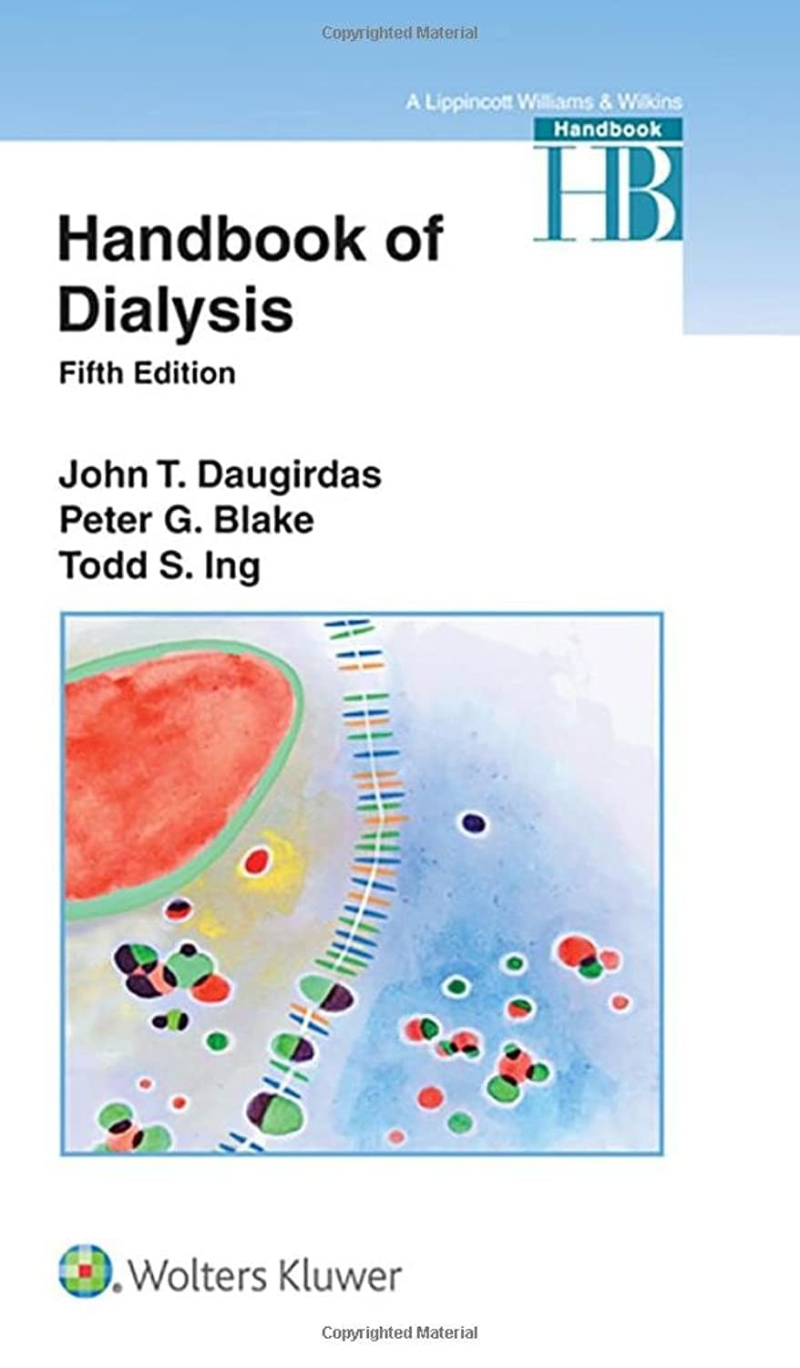 HANDBOOK OF DIALYSIS PAPERBACK **GOOD**
