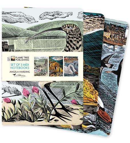 Angela Harding: Wildlife Set of 3 Midi Notebooks (Midi Notebook Collections) by
