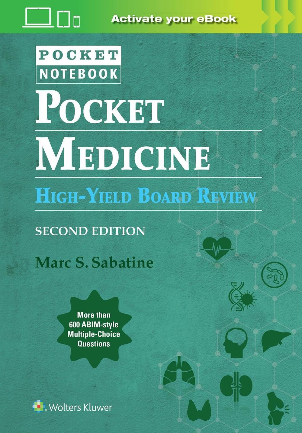 Pocket Medicine High Yield Board Review: Print + eBook with Multimedia by MARC S