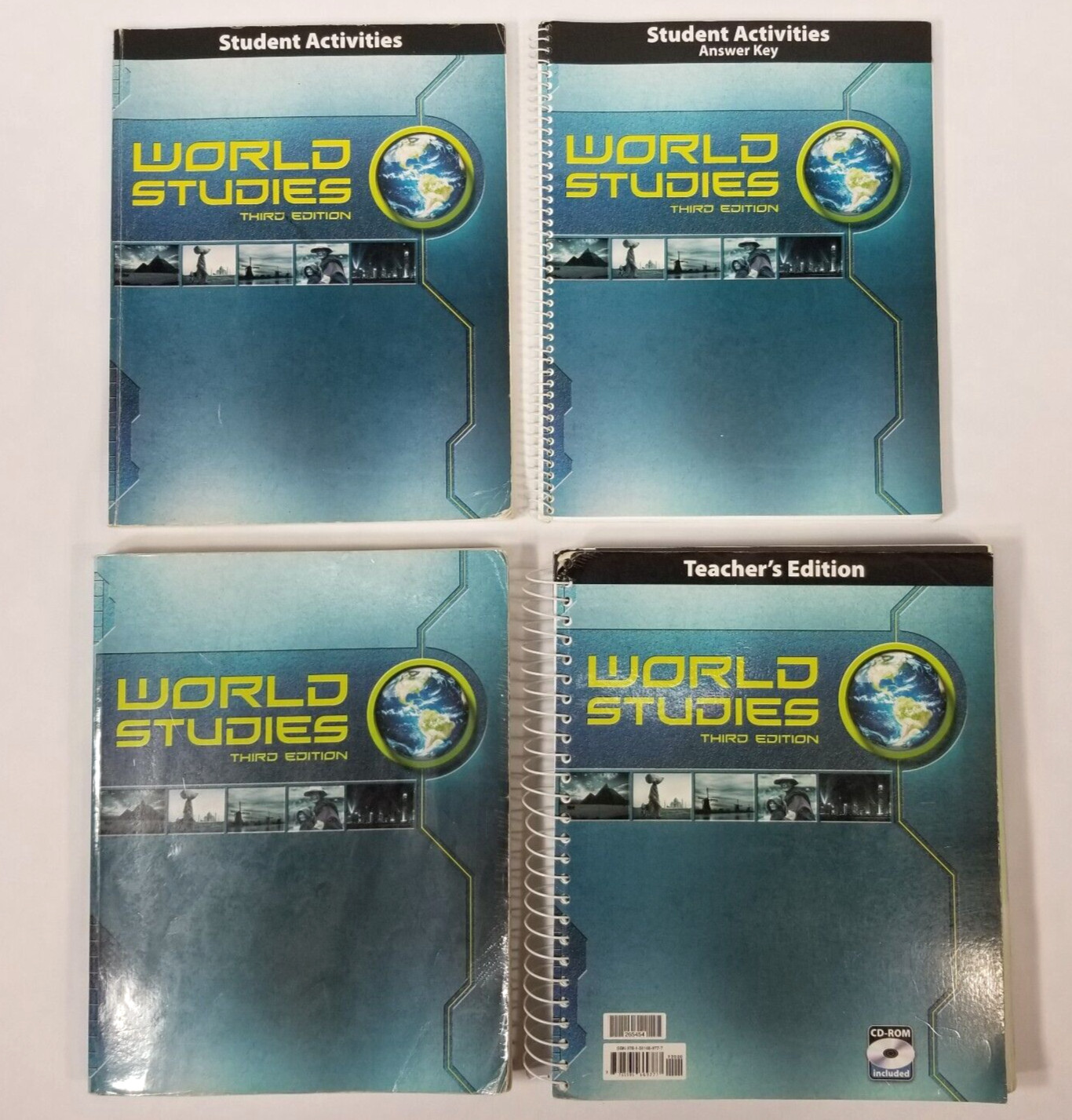 BJU World Studies Set 7th Grade Homeschool Lot Student Textbook Teacher Edition