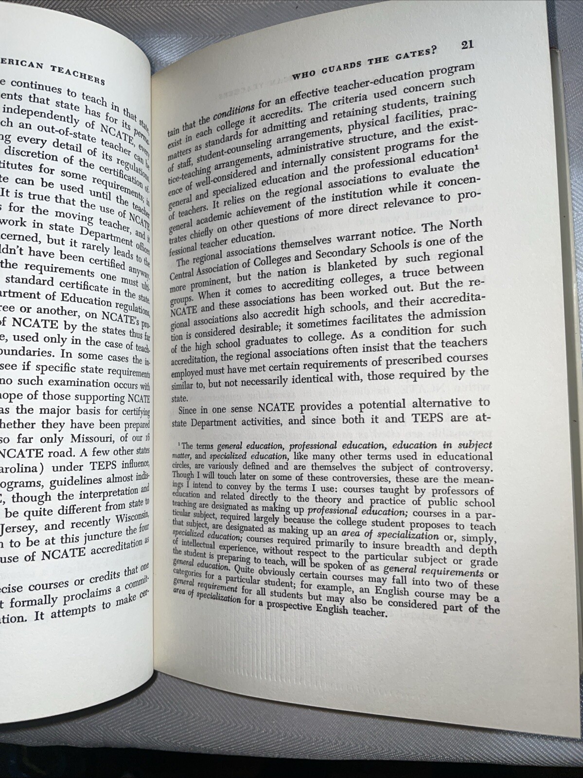 The Education Of American Teachers By James B Conant 1963 HCDJ Vintage Book