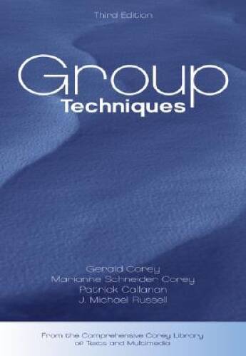 Group Techniques (Group Counseling) – Paperback By Corey, Gerald – VERY GOOD