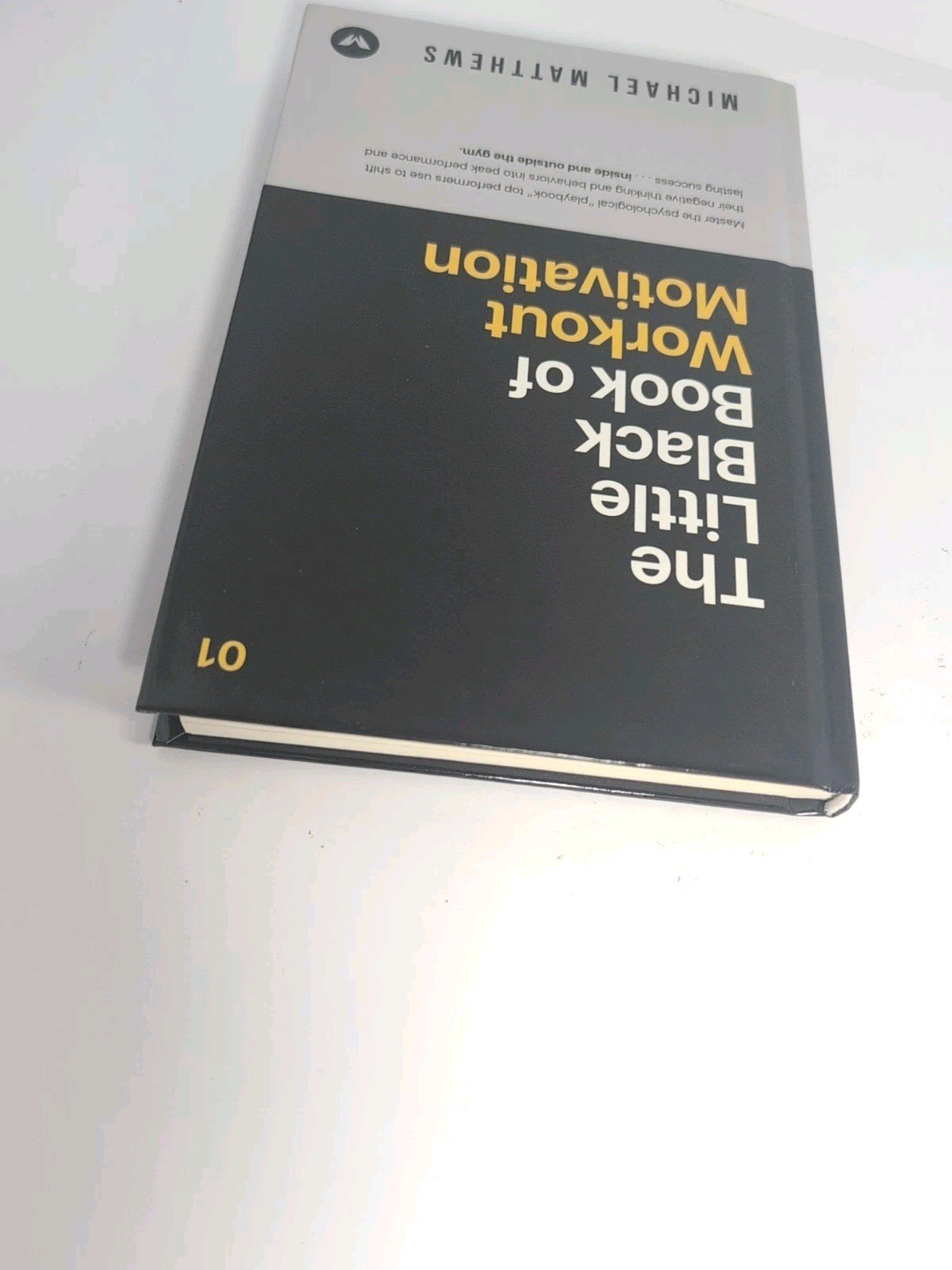 THE LITTLE BLACK BOOK OF WORKOUT MOTIVATION By Michael Matthews – Hardcover NEW