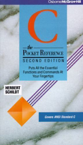 C: The Pocket Reference – paperback, Herbert Schildt, 0078817838
