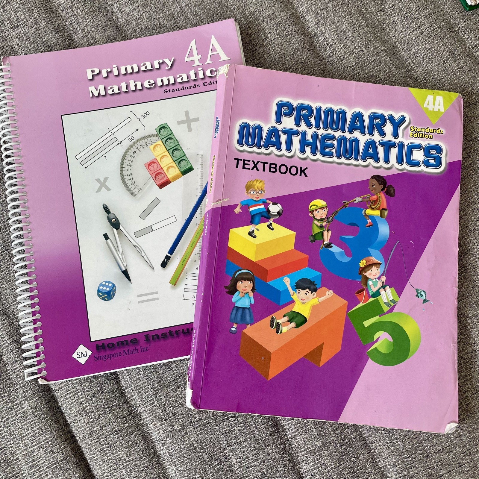 Singapore Primary Mathematics Standards Edition 4A Textbook & Instructor’s Guide