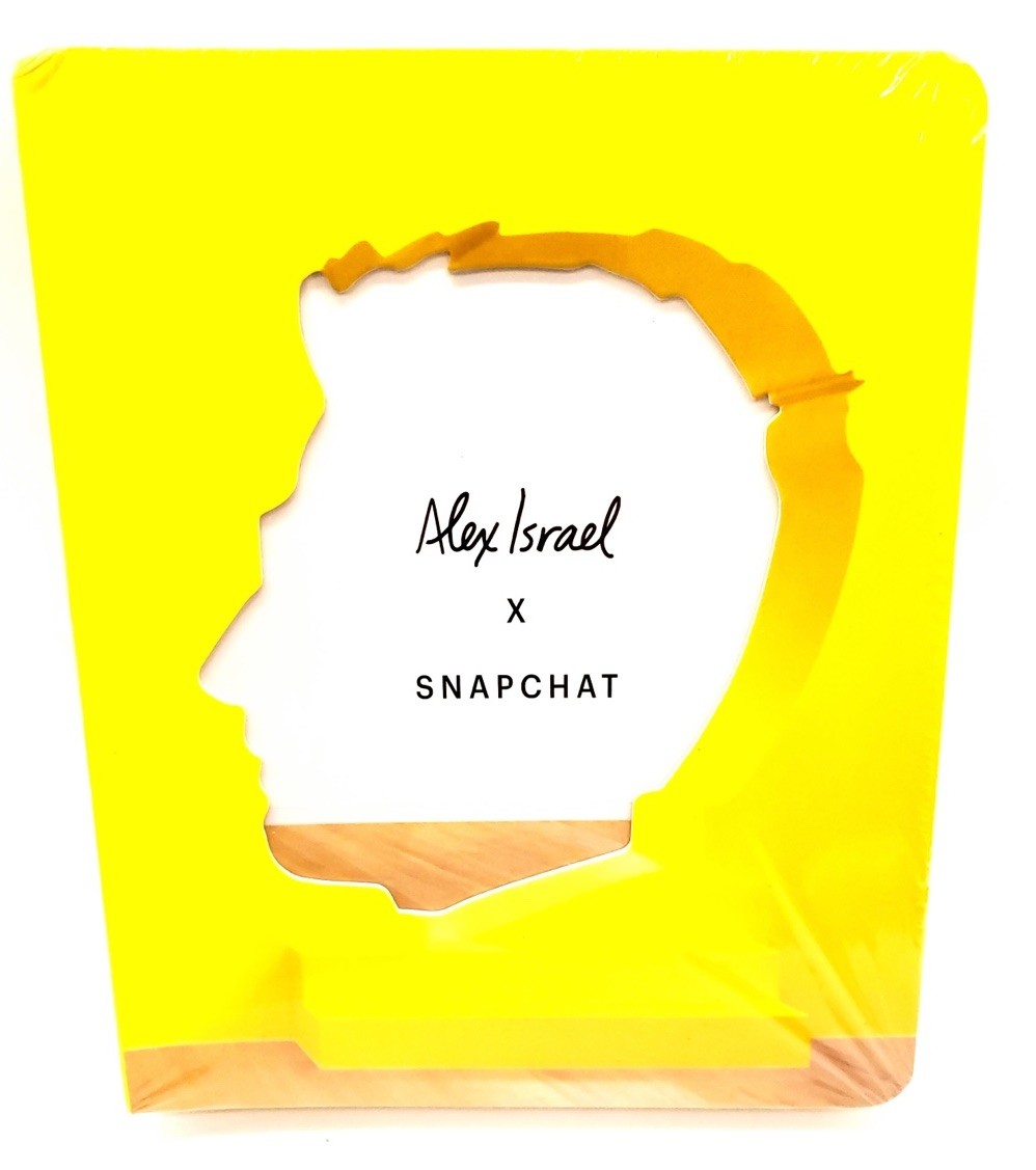 Alex Israel X Snapchat The Bass Art Book Brand New Sealed