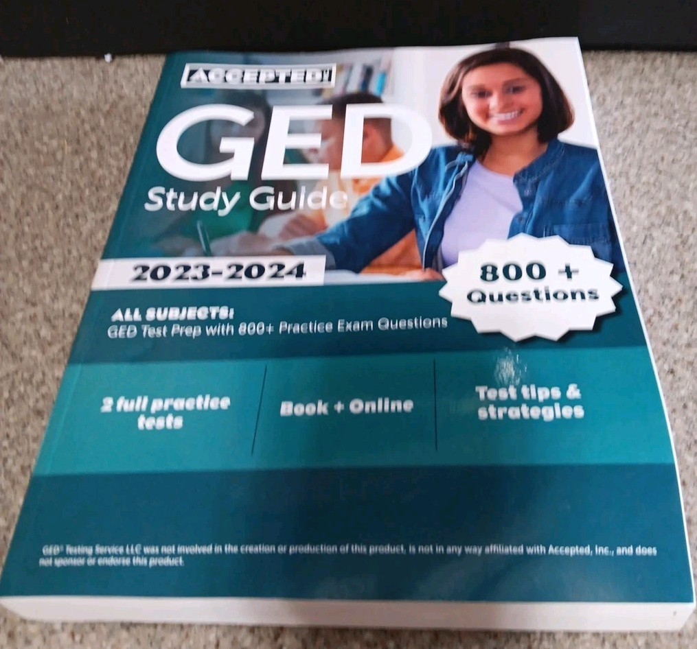 GED Study Guide 2023-2024 All Subjects: GED Test Prep with 800+ Practice Exam Qu