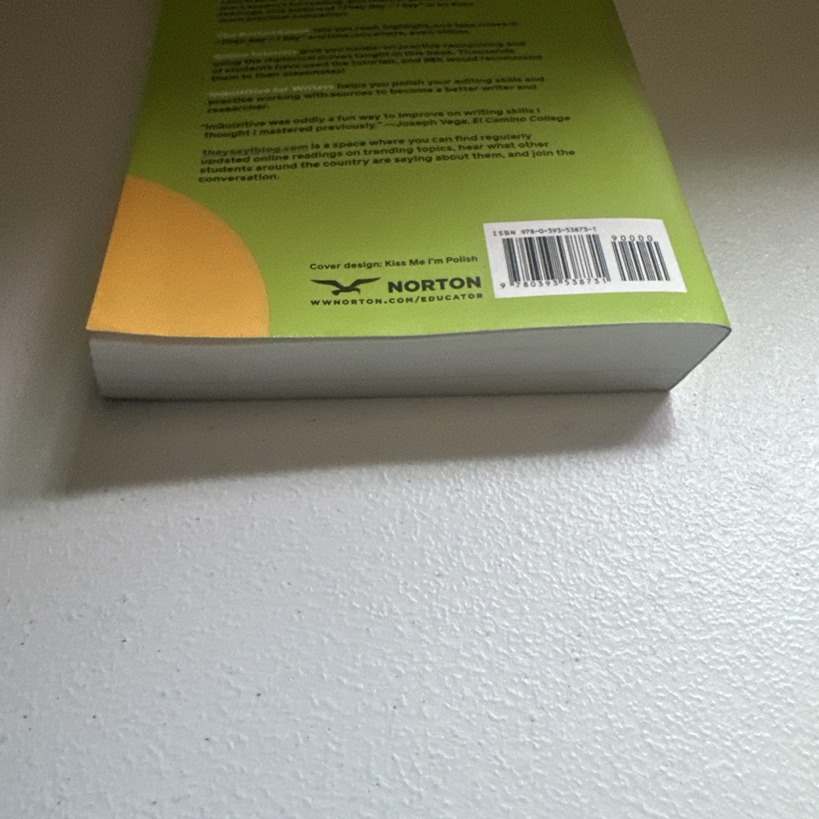 They Say / I Say with Readings 5th Edition (2021, paperback, Graff)