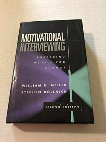 Motivational Interviewing: – Hardcover, by William R. Miller; – Very Good x