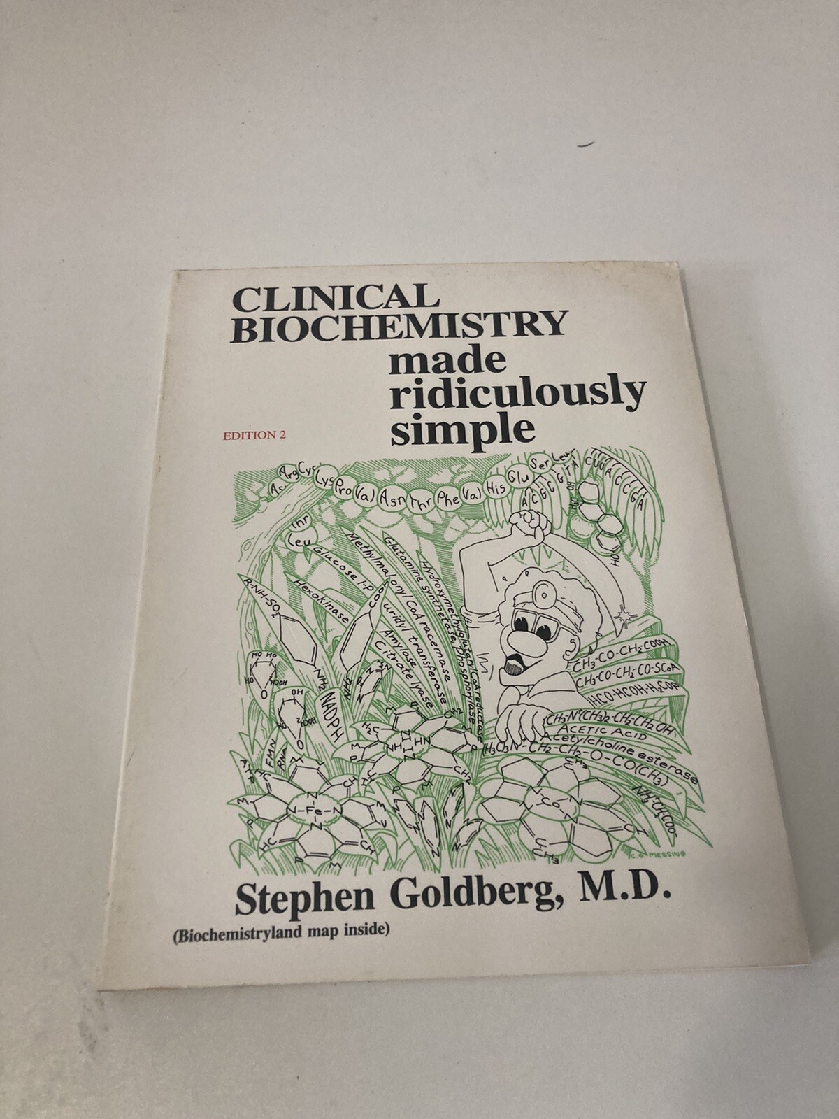 CLINICAL BIOCHEMISTRY MADE RIDICULOUSLY SIMPLE By Stephen Goldberg 1997 PB