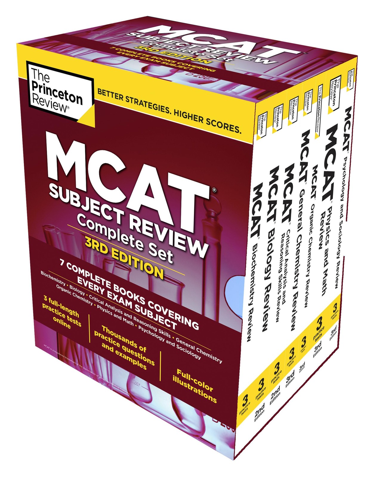 The Princeton Review MCAT Subject Review Complete Box Set, 3rd Edition: 7 Co…