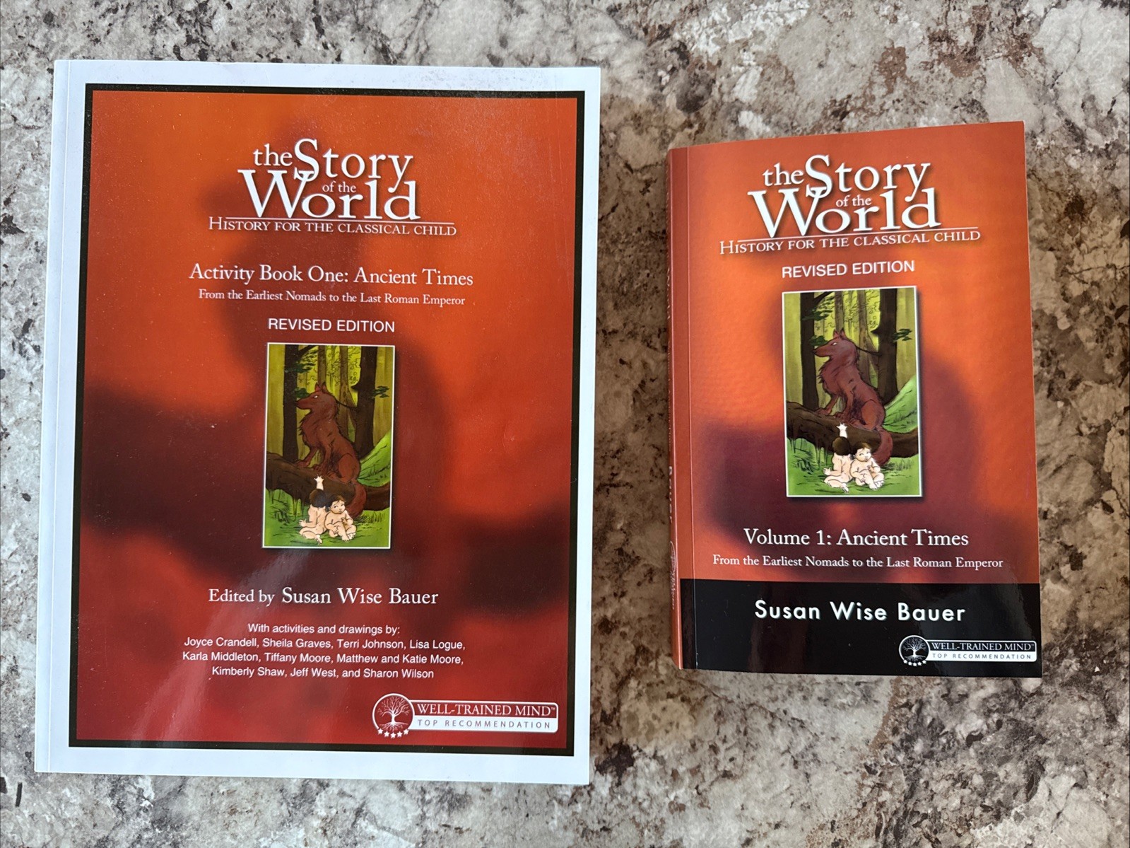 Story of the World: Ancient Times Rev Vol. 1 BOOK + ACTIVITY BOOK – NEW