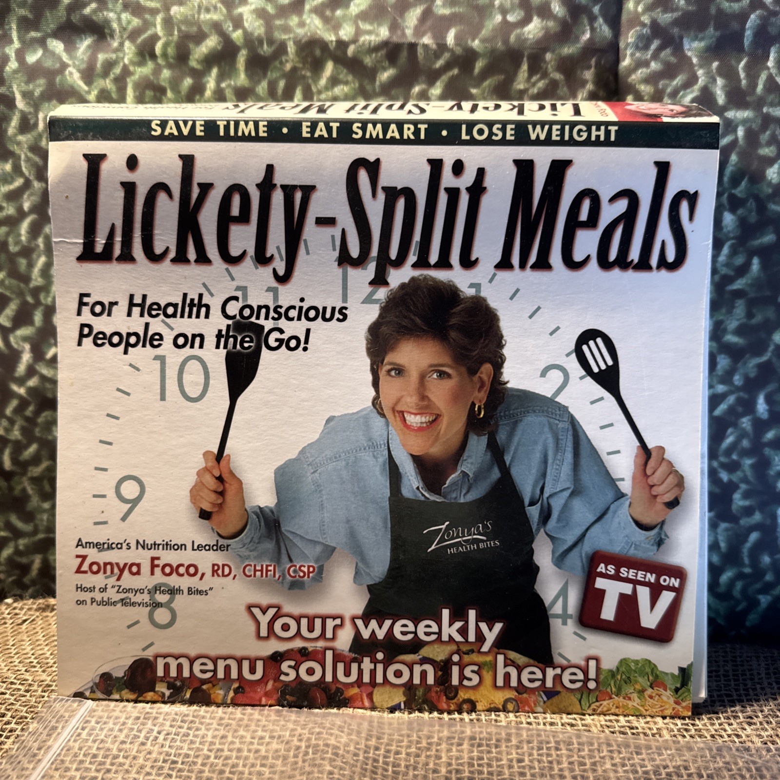 Lickety-Split Meals for Health Conscious People on the Go! by Zonya Foco (1998,