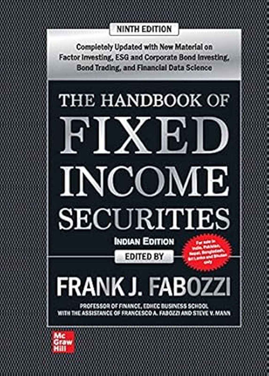 New: The Handbook of Fixed Income Securities by Frank J. Fabozzi 9th INTL ED