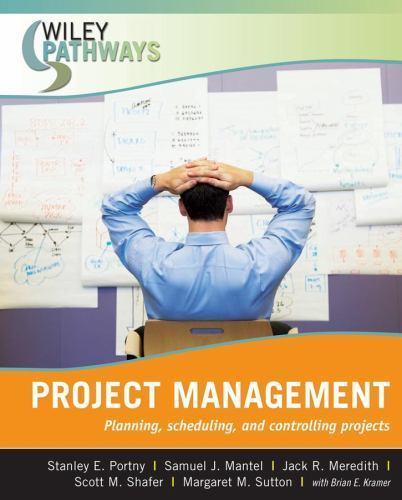 Wiley Pathways Project Management – paperback, 9780470111246, Stanley E Portny