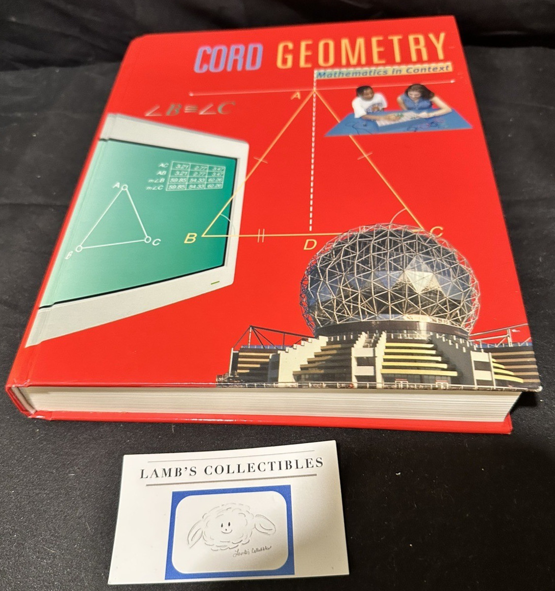Cord Geometry by Cord Hardcover mathematics 1999 home schooling student textbook